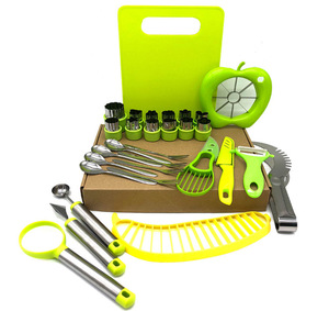 Juego <span class=keywords><strong>de</strong></span> 30 Utensilios para Decorar Frutas, Venta al por Mayor <span class=keywords><strong>de</strong></span> Fábrica, Incluye <span class=keywords><strong>Cortador</strong></span> <span class=keywords><strong>de</strong></span> Frutas/Rebanador <span class=keywords><strong>de</strong></span> Plátano/Rebanador <span class=keywords><strong>de</strong></span> Sandía/Fruta - Product Image 3