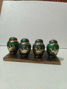 Mini urne de crémation souvenir "par Brassworld fournitures de funérailles indiennes - Product Image 3