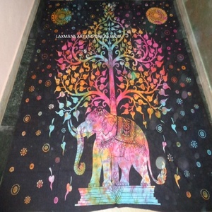 Mezcla de diseños de algodón impreso tamaño Queen sábanas/tapices tapiz proveedor mayorista de La India - Product Image 6