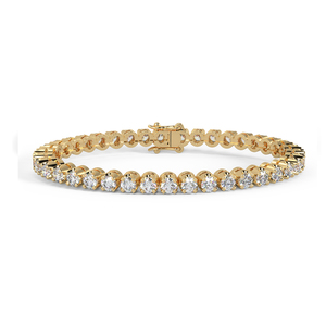 Venta al por mayor 18kt oro amarillo diamante pulsera y brazalete joyería Premium - Product Image 1