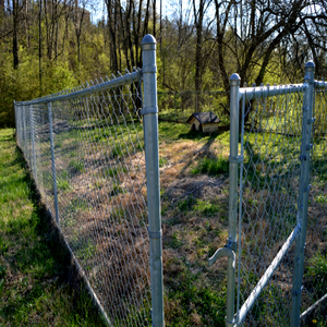 ประตูรั้วเหล็กแบบโซ่เชื่อมอัตโนมัติ แบบเลื่อนและแบบสวิง - Product Image 4