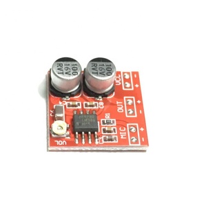 Taidacent microfone elétrico, 20 para 200 ganho calculadora estéreo op amp baixa tensão simples lm386 amplificador de áudio de circuito - Product Image 2