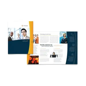 Servicio de impresión de folletos de lujo con Etiqueta Privada, pedido en línea de papel offset para folletos y folletos mayoristas - Product Image 1