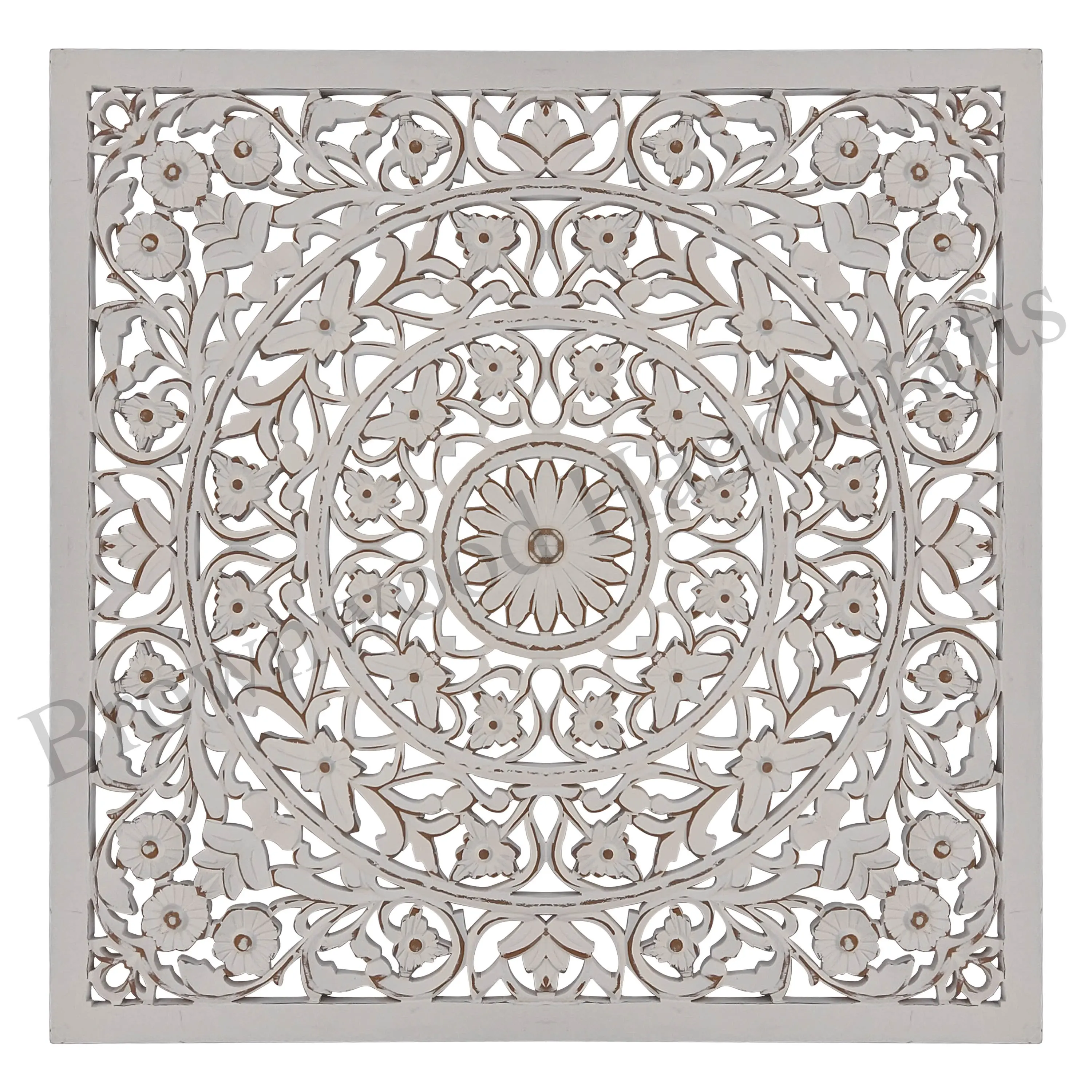 Interior Decoration MDF Carved Wall Hanging Panel Luxury Wooden Carved Large Size Decorative Wall Panel at Competitive Price · image 1