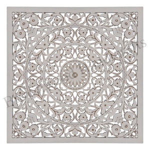 Panneau mural sculpté en MDF pour décoration intérieure Panneau mural décoratif de luxe en bois sculpté de grande taille à prix compétitif - Product Image 1