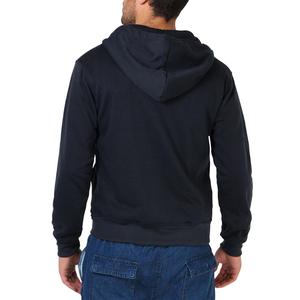 Sudaderas con capucha para hombre y niño, ropa deportiva de talla grande, con logotipo personalizado, forrado de satén, con cremallera completa, de algodón, venta al por mayor - Product Image 4