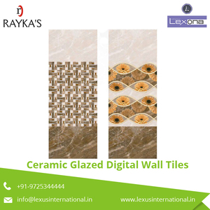 Azulejos de pared digitales esmaltados de cerámica de la mejor calidad Estilo de diseño clásico moderno para paredes interiores Directo DE LA India - Product Image 3