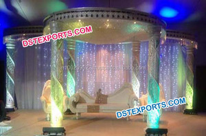 Mandap de Cristal para Bodas Reales, Diseño de Mandap para Bodas, Último Estilo de Mandap para Bodas ENGLAND - Product Image 4