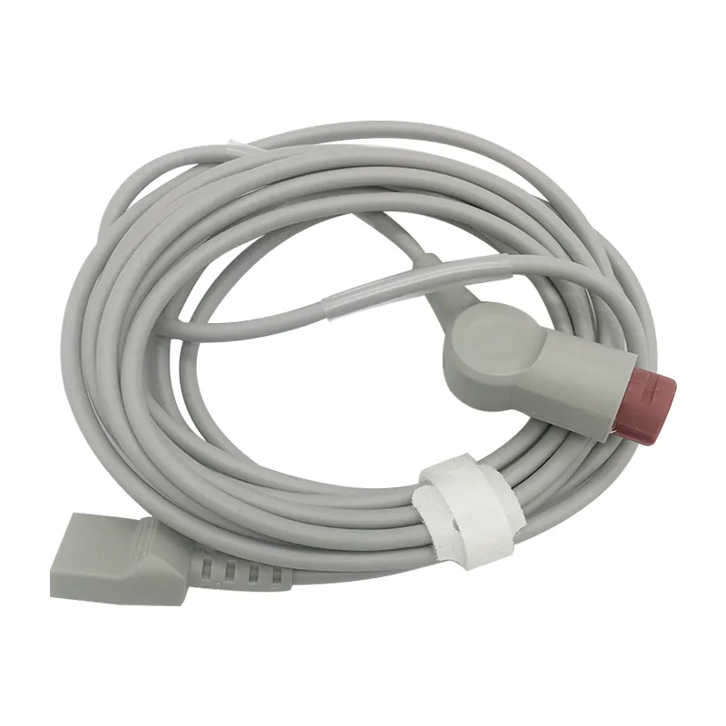 Kabel Adaptor Transduser IBP, 12 Pin Kabel Tekanan Darah Invasif, Kabel Adaptor Ibp M1634A Ke Utah untuk PHILIPS 12 PIN Ke UTAH IBP