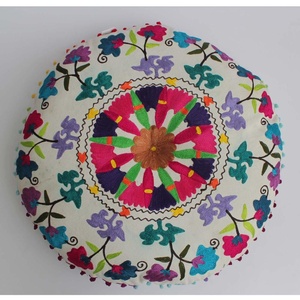 Wholesale Customized Embroidered Cotton Floor Seat <b>Pillow</b> Yoga <b>Meditation</b> Floor Cushion Decorative Cushion with Foam Filling - Product Image 4