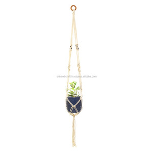 Colgador de Macramé de Alta Calidad para Plantas, Colgadores de Plantas con Cuerda, Colgador de Plantas en Color Degradado - Product Image 3