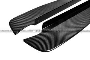 EPR pour Nissan R35 GTR Lame de diffuseur arrière en fibre de carbone GT-R (noir) pour accessoires de voiture - Product Image 2