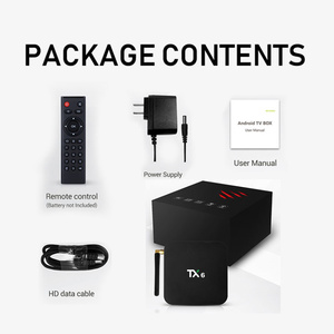 TX6 TV box với Allwinner H6 Quad core TX6 H6 4 gb RAM 32 gb ROM Android 7.1 Dual WiFi STB TX6 - Product Image 5