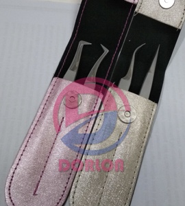 Pinzas Profesionales para Extensión de Pestañas al por Mayor, Pinzas de Acero Inoxidable para Pestañas, Pinzas de Aislamiento y Volumen con Logotipo Personalizado - Product Image 1