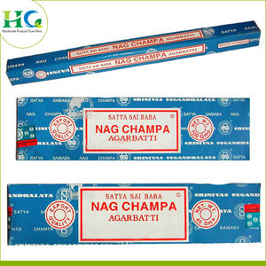 Proveedor indio de confianza Nag Champa Dhoop Agarbatti Incienso Stick Material de almizcle Uso aromático - Product Image 4