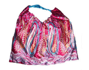 Lowellcraft-Bolso bandolera de satén de poliéster multicolor para mujer - Product Image 1