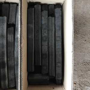 เครื่องอัดถ่านอัดก้อนขี้เลื่อยหกเหลี่ยมทำด้วยเถ้าสีขาวไม้เนื้อแข็งและไม้เนื้ออ่อนสำหรับเตาย่างบาร์บีคิวในตลาดตะวันออกกลาง - Product Image 3