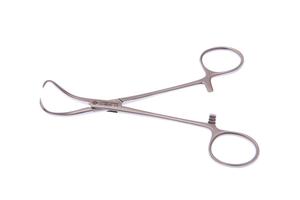 Mayo คีมและที่หนีบผ้าเช็ดตัวแบคเฮาส์สแตนเลสเยอรมันขนาด14ซม. - Product Image 2