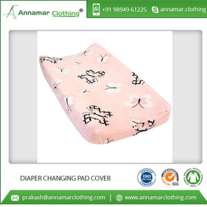 Funda de algodón suave impermeable para cambiador de pañales - Product Image 6