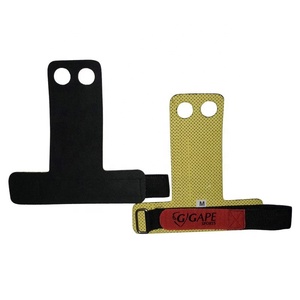 สายรัดข้อมือหนังพร้อมแผ่นรองสำหรับการฝึกข้ามยิมนาสติกฟิตเนสออกกำลังกาย - Product Image 5