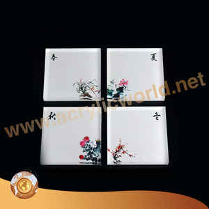 Customized Acrylic Transparent <b>Jewelry</b> Ring Display <b>Tray</b> Jewelery Displays - Product Image 1