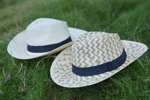 <b>STRAW</b> SAFARI FEDORA <b>HAT</b>/ BEACH COWBOY <b>STRAW</b> <b>HAT</b>/ COOL AND COMFORTABLE <b>STRAW</b> <b>HATS</b> - Product Image 3