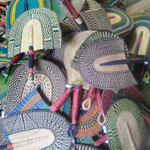 Bolga Paille Ventilateurs - Product Image 1