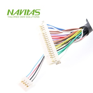 ชุดสายเคเบิลพร้อมปลอกโลหะแบบมีฉนวน สำหรับเชื่อมต่อ Molex 51146-0500 แทนที่ขั้วต่อ Tyco 26 พิน - Product Image 2