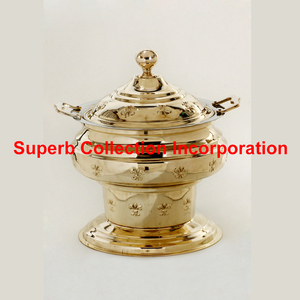 Anchor Hammered ทองเหลือง Chafing จาน - Product Image 2