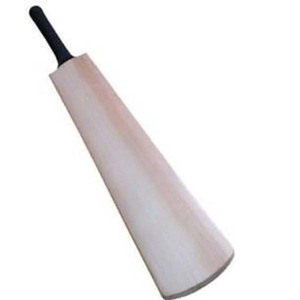 Athletic International AT-1323 Batte de cricket légère et ambidextre en saule anglais uni, fabriquée sur mesure, avec poignée flexible en forme de canne - Product Image 1