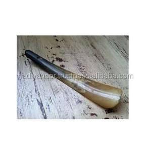 จริงรองเท้าฮอร์นคุณภาพส่งออกจริงบัฟฟาโลฮอร์นรองเท้าสำหรับผู้ช่วยและโลโก้ที่กำหนดเองบัฟฟาโลรองเท้าฮอร์น - Product Image 2