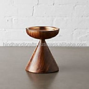 Bougie décorative en bois pour la maison - Product Image 3