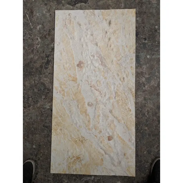 Atlantic Marble Stone Thin Flexible Veneer Sheet Thin Slab Dolomite Forest Brown Split For Interior Exterior Decoration