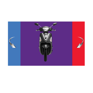 ¡El mejor precio! Moto de gas de alta calidad, 125cc, (Acruzov Deluxe), color negro - Product Image 1