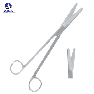 Tijeras Quirúrgicas Dentales Profesionales de Acero Inoxidable Curvas y Obtusas de 6 Pulgadas para Uso Médico, Venta al por Mayor - Product Image 4