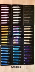Consegna veloce tedesco pinzette per Extension ciglia in acciaio inossidabile personalizzate per uso sopracciglia e Volume in fibra - Product Image 2
