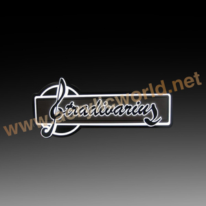 Base de señal iluminada con borde LED, Material acrílico RGB - Product Image 1