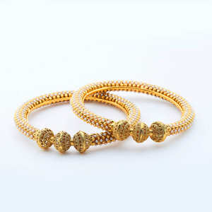 ซื้อกำไลข้อมือหินชุบทองโบราณคลาสสิก - 14988 - Product Image 1