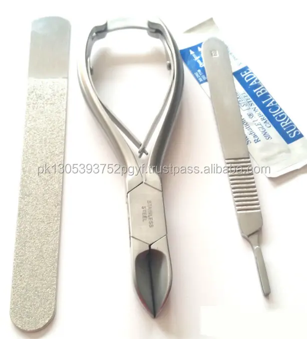 Pro Toe Clipper Cutter Nippers Chiropody Heavy Duty Thick Nails Deb File/Chiropody cutters & Tools