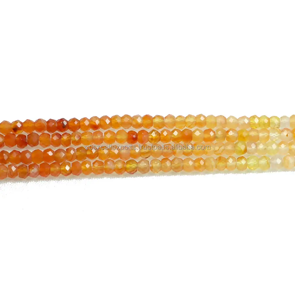 CARNELIAN SHADED PLAIN TYRE SINGLE STRAND Customization Crystal Jewelry Loose GEMSTONE BEADS 4MM