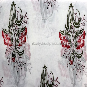 Ткань с принтом 5 ярдов, хлопковая ткань с цветочным принтом, ткань с принтом вручную