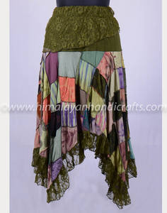 กระโปรงแม็กซี่แบบโบโฮสำหรับผู้หญิง,กระโปรงผู้หญิงเซ็กซี่แบบกระโปรงผ้าฝ้าย100% ถักลายอื่นๆสำหรับฤดูใบไม้ผลิฤดูร้อนฤดูใบไม้ร่วงผู้หญิง - Product Image 2