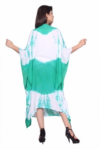 ชุดเดรสเซ็กซี่ของผู้หญิงชุดเดรสยาวมัดย้อมสวยชุดใส่ประจำวัน - Product Image 4