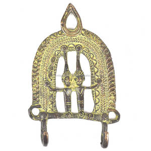 Handmade Brass Antique Tribal Decorative Wall <b>Coat</b> <b>Hooks</b> Reusable Utility Hat <b>Coat</b> Keys Bags Clothes <b>Heavy</b> <b>Duty</b> - Product Image 1