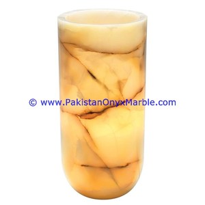 โคมไฟหินโมรารูปทรงกระบอกแกะสลักตกแต่งบ้านลวดลายโมเดลสไตล์ความรัก - Product Image 2