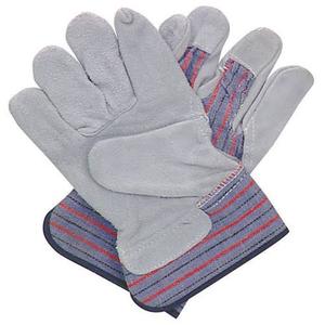 Guantes de trabajo de cuero de vaca, cuero partido, baratos - Product Image 2
