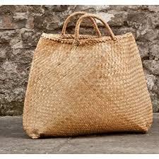 กระเป๋าถือหญ้าทะเลทำด้วยมือสำหรับเด็กผู้หญิง - Product Image 5