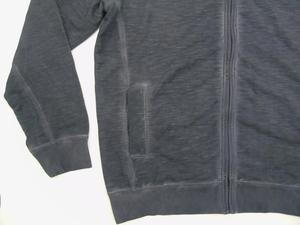 Haute qualité 100% coton étiquettes de marque hommes à manches longues pull à capuche avant fermeture éclair mouche solide à capuche vêtement teint Bangladesh - Product Image 3