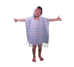 Woman Hooded Pestemal <b>Towel</b> <b>Poncho</b> PNC-SLT Hooded Kids <b>Ponchos</b> Peshtemal Peshtamal Kikoy Pareo Fouta Surf Surfing Beach <b>Towels</b> - Product Image 5