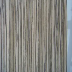 Zebra wood veneer sliced veneer for plywood